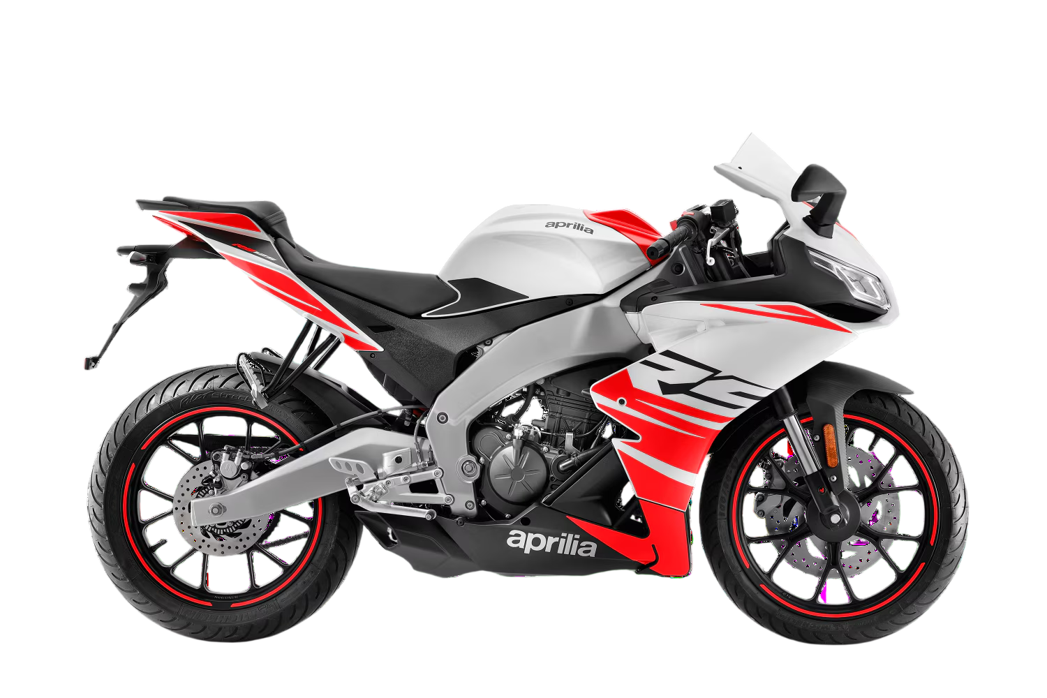 Aprilia RS 125 Abs Kingsnake White