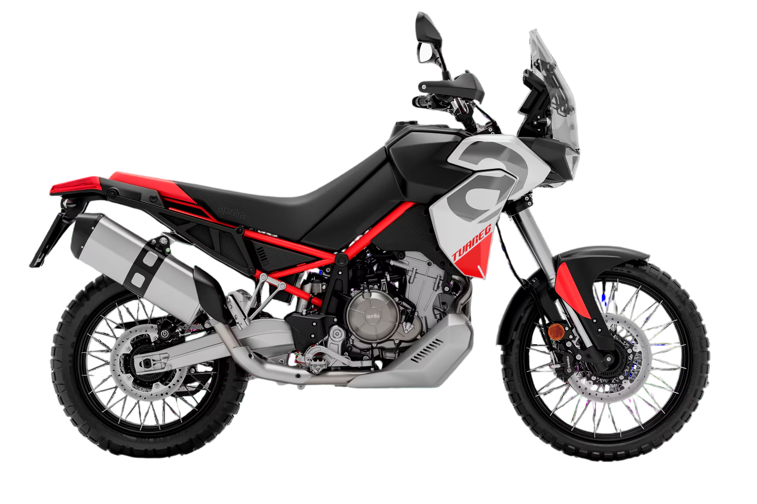 Aprilia Tuareg 660 Abs Hailstorm White