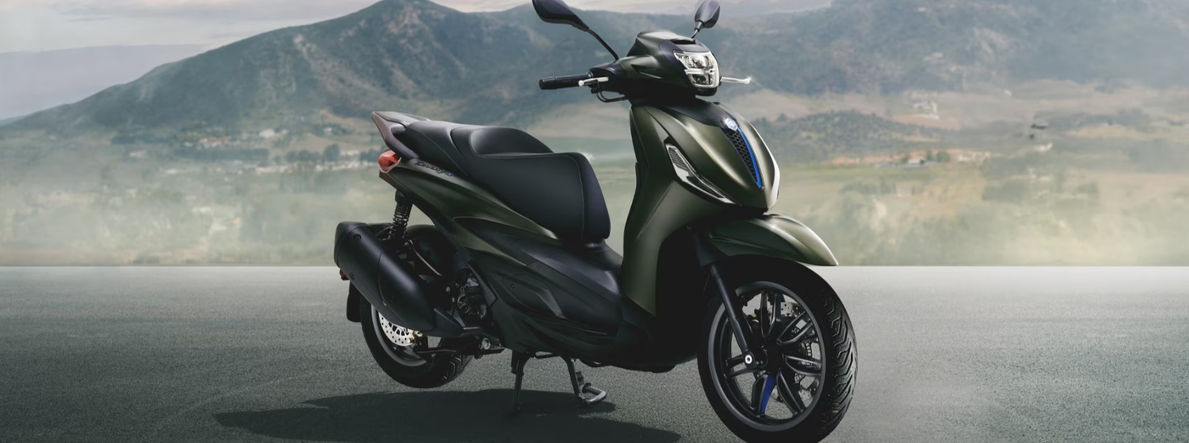 Banner promozione Piaggio scooter