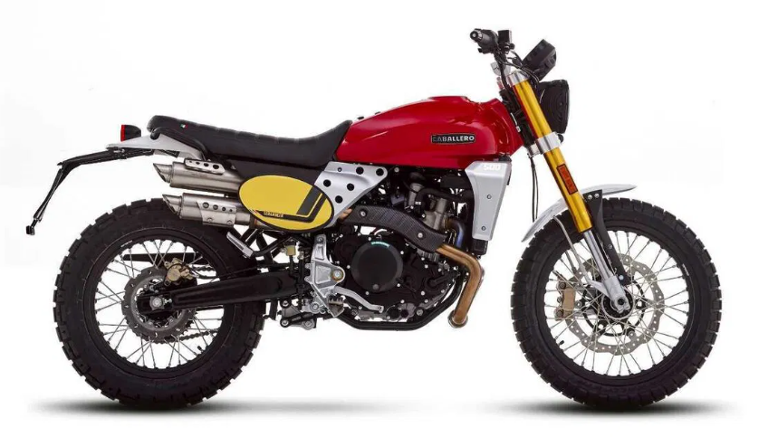 CABALLERO SCRAMBLER ROSSO 500 MY 24 KM0