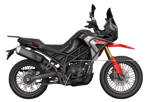 CYCLONE RX2 125 Nero