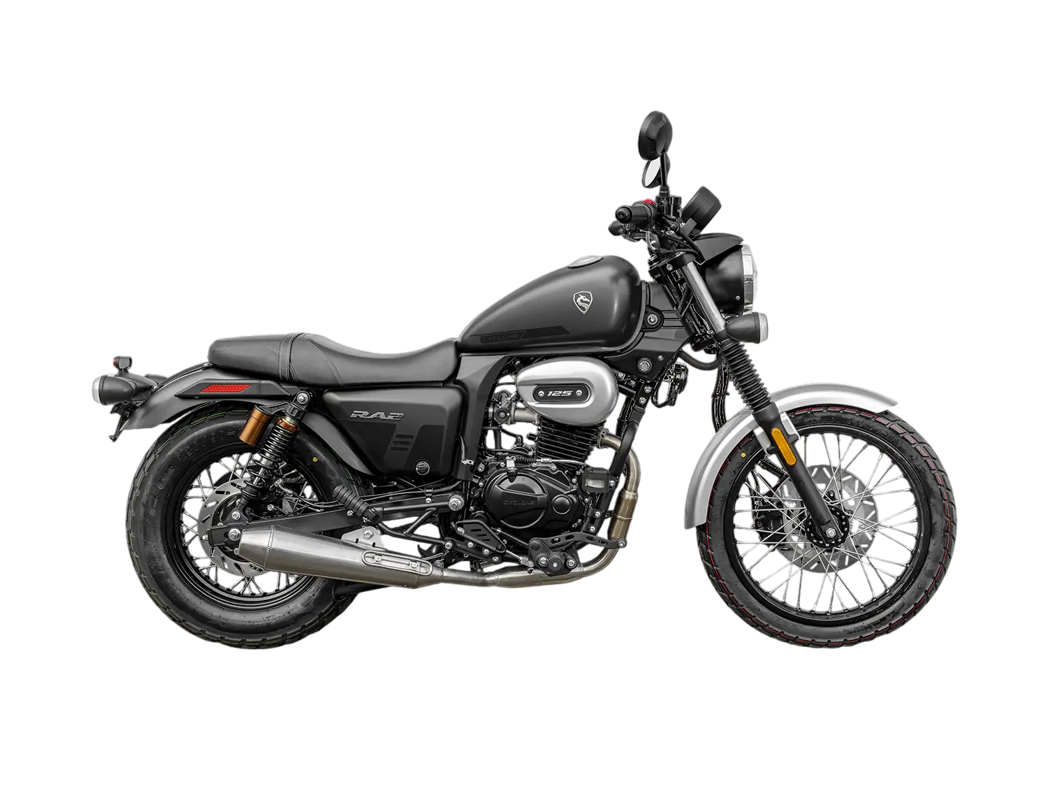 Cyclone RA2 125 nero 1