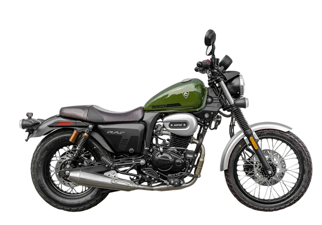Cyclone RA2 125 verde 1
