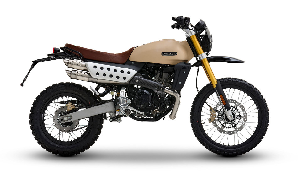 Fantic Caballero 500 Rally sabbia
