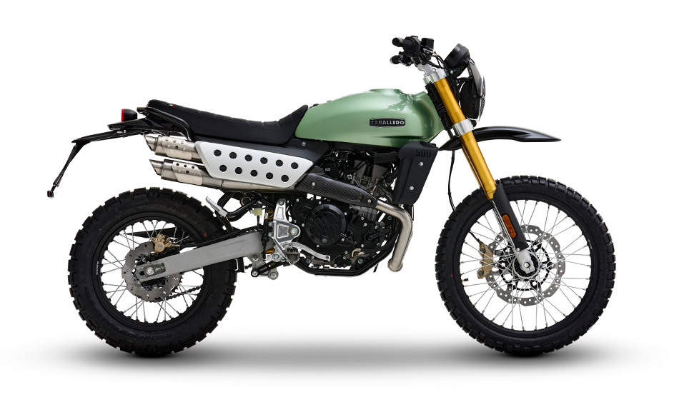 Fantic Caballero 500 Rally verde