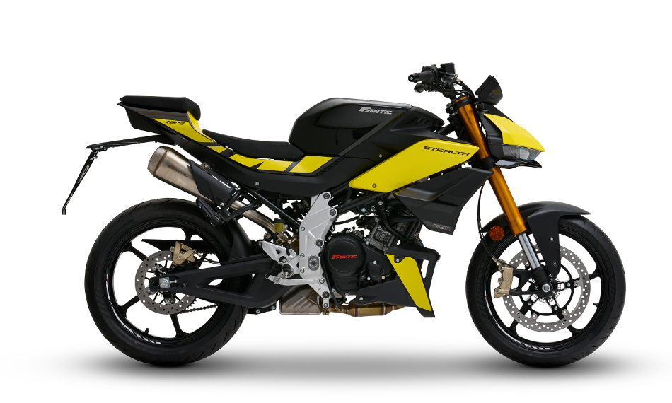 Fantic Stealth 125 yellow