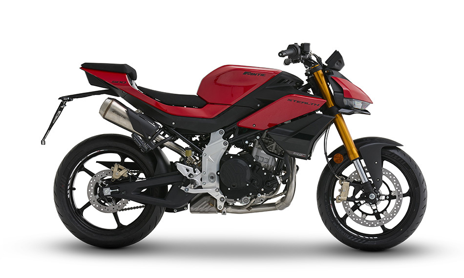 Fantic Stealth 500 red yellow