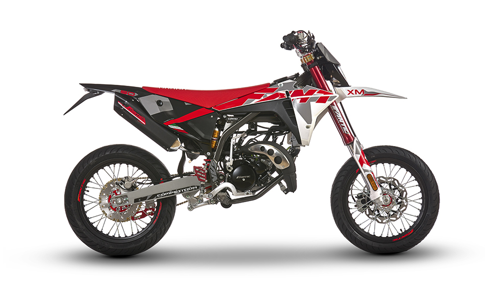 Fantic XM 50 Motard Competition Rosso