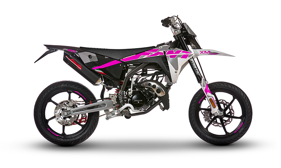 Fantic XM 50 Motard Performance rosa