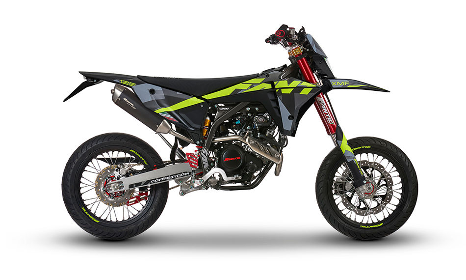 Fantic XMF Motard 125 Competition Gialla