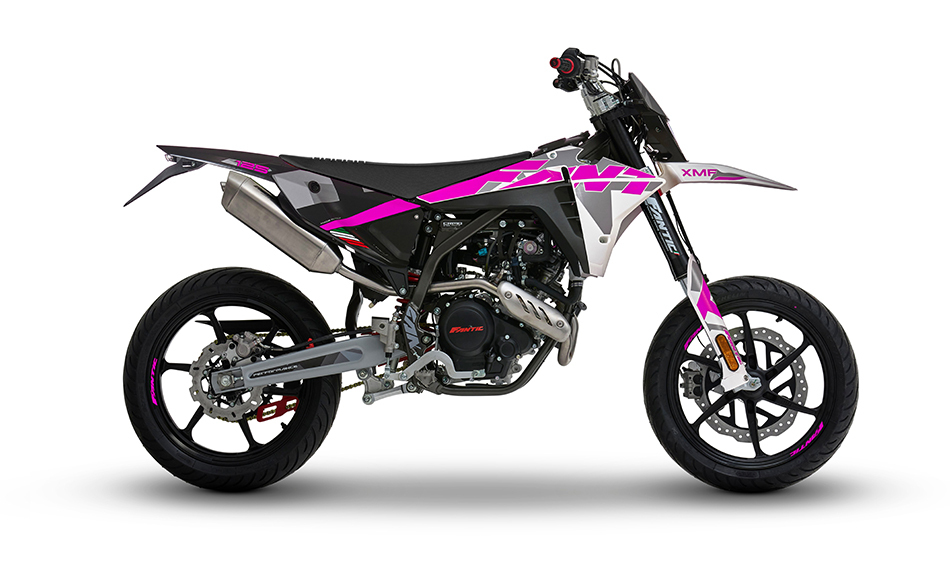 Fantic XMF Motard 125 Perfomance Rosa