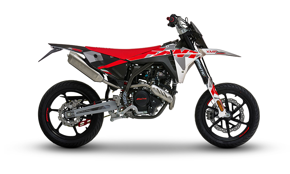 Fantic XMF Motard 125 Perfomance rosso