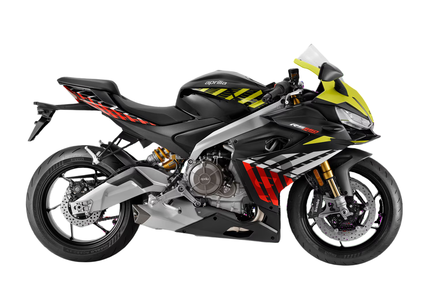 Aprilia RS 660 Factory Shakedown Yellow