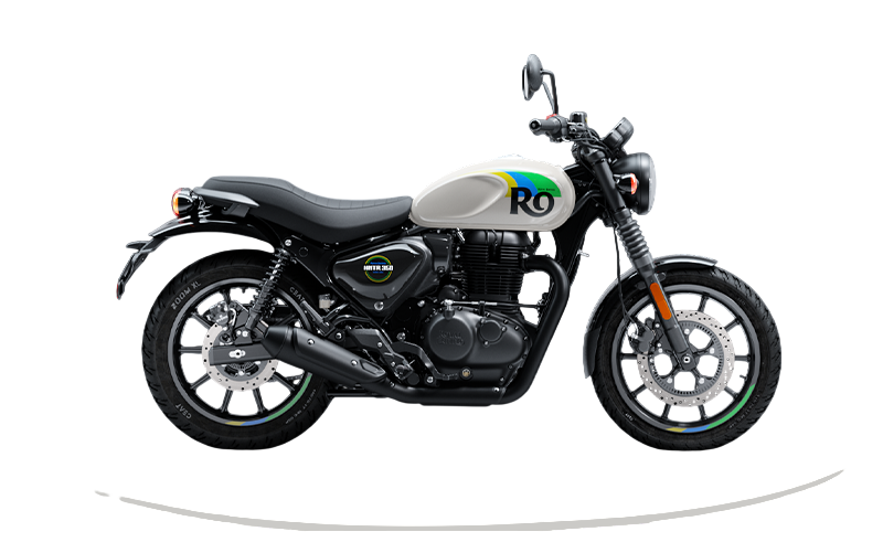 Royal enfield HNTR 350 Rio white