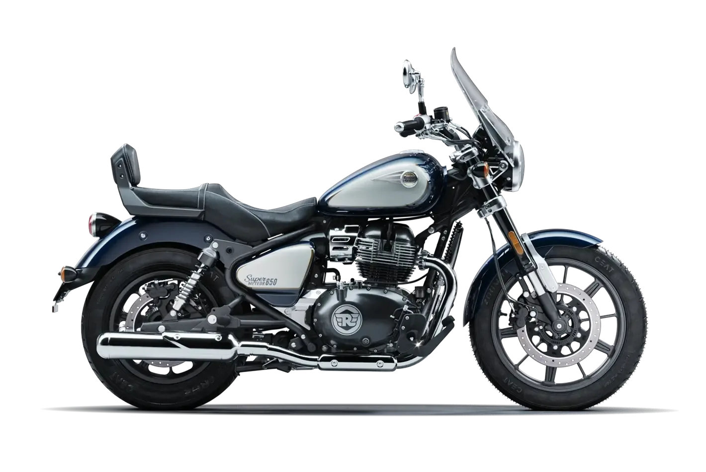 Royal enfield Super Meteor 650 celestial blue 000