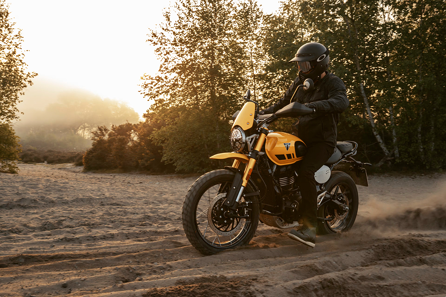 Scrambler400 XC MY26 gialla