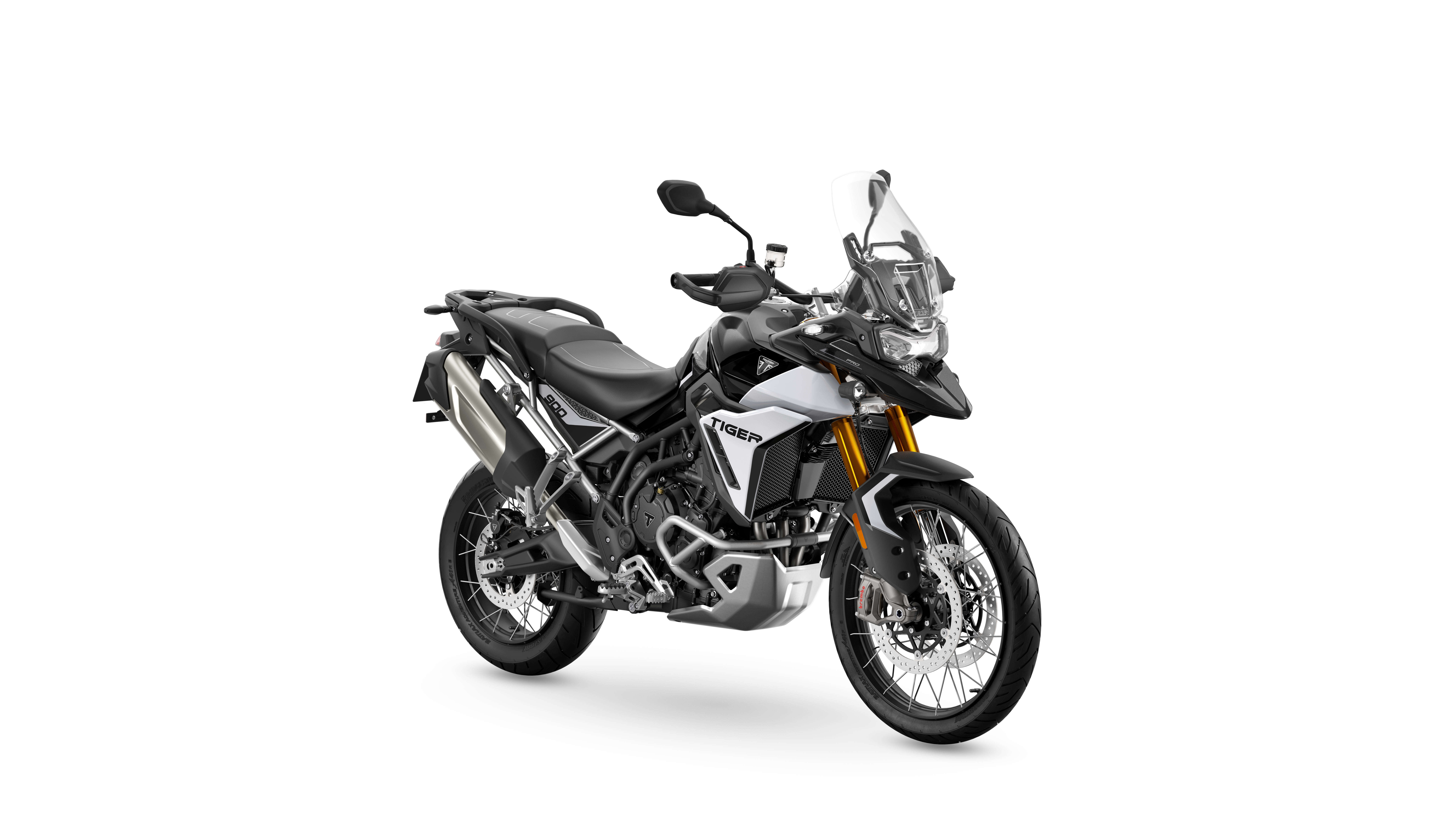 Tiger 900 Rally Pro MY24 Carbon Black Angle RHS