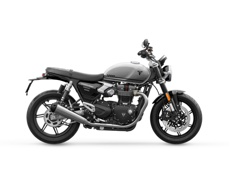 Triumph speed twin 1200 Aluminium silver