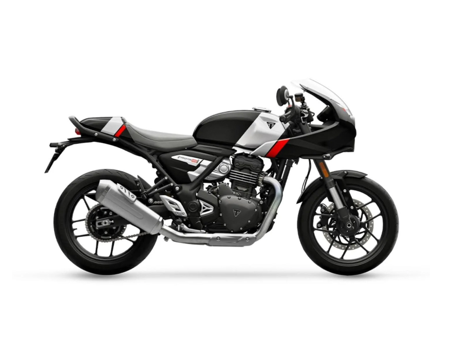 Triumph thruxton 400 black