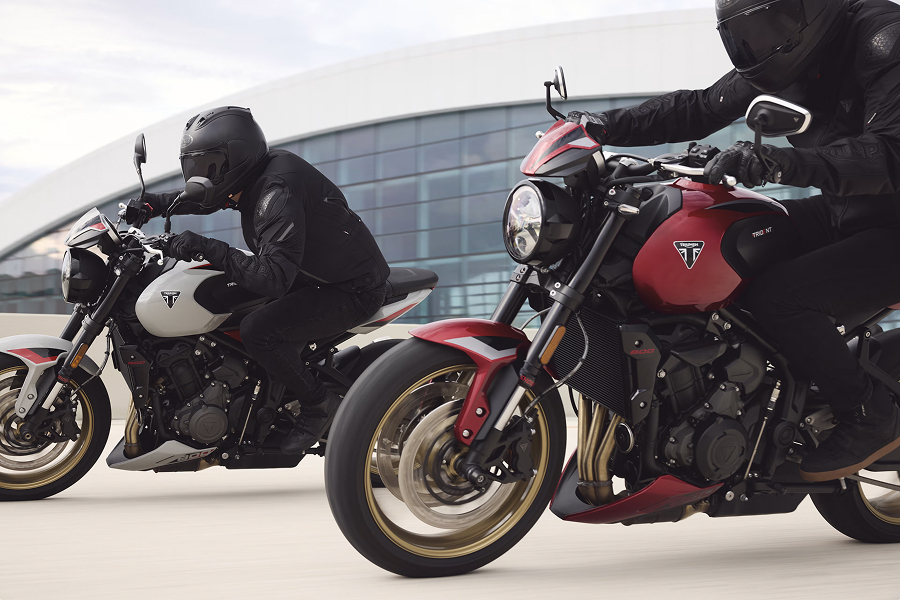 Triumph trident 800 ruote anteriori