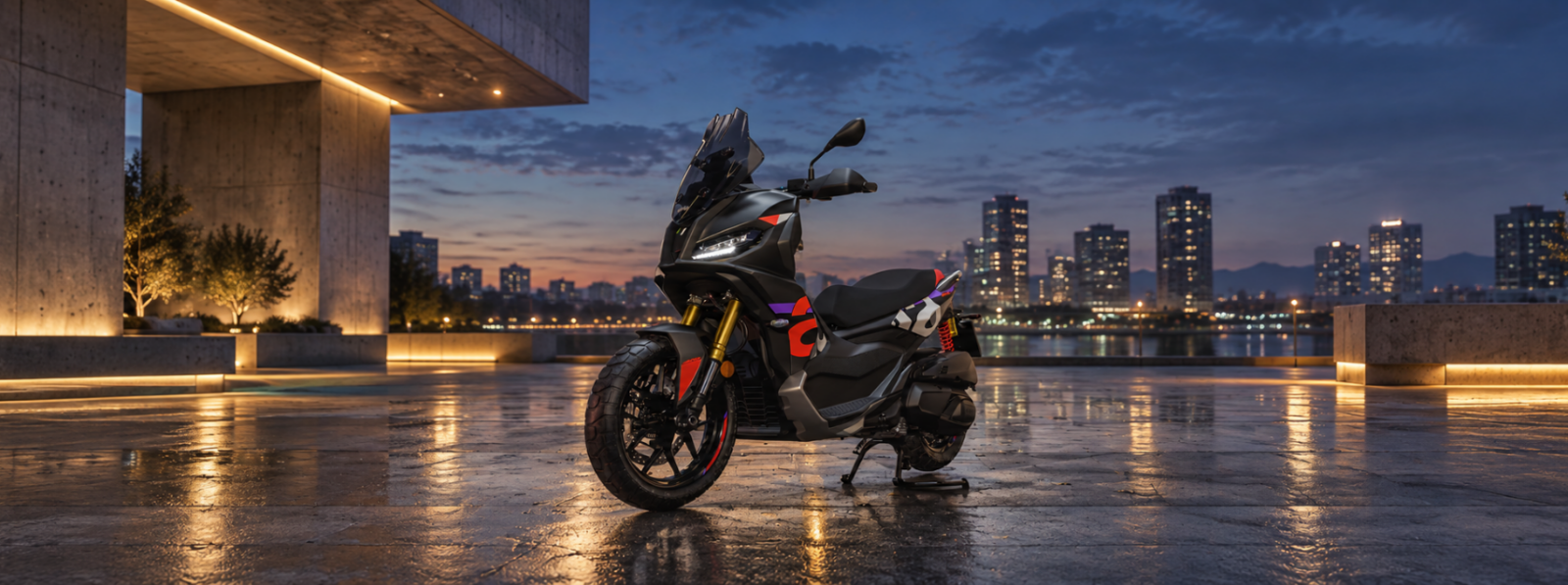 Banner scooter aprilia promozione ottobre