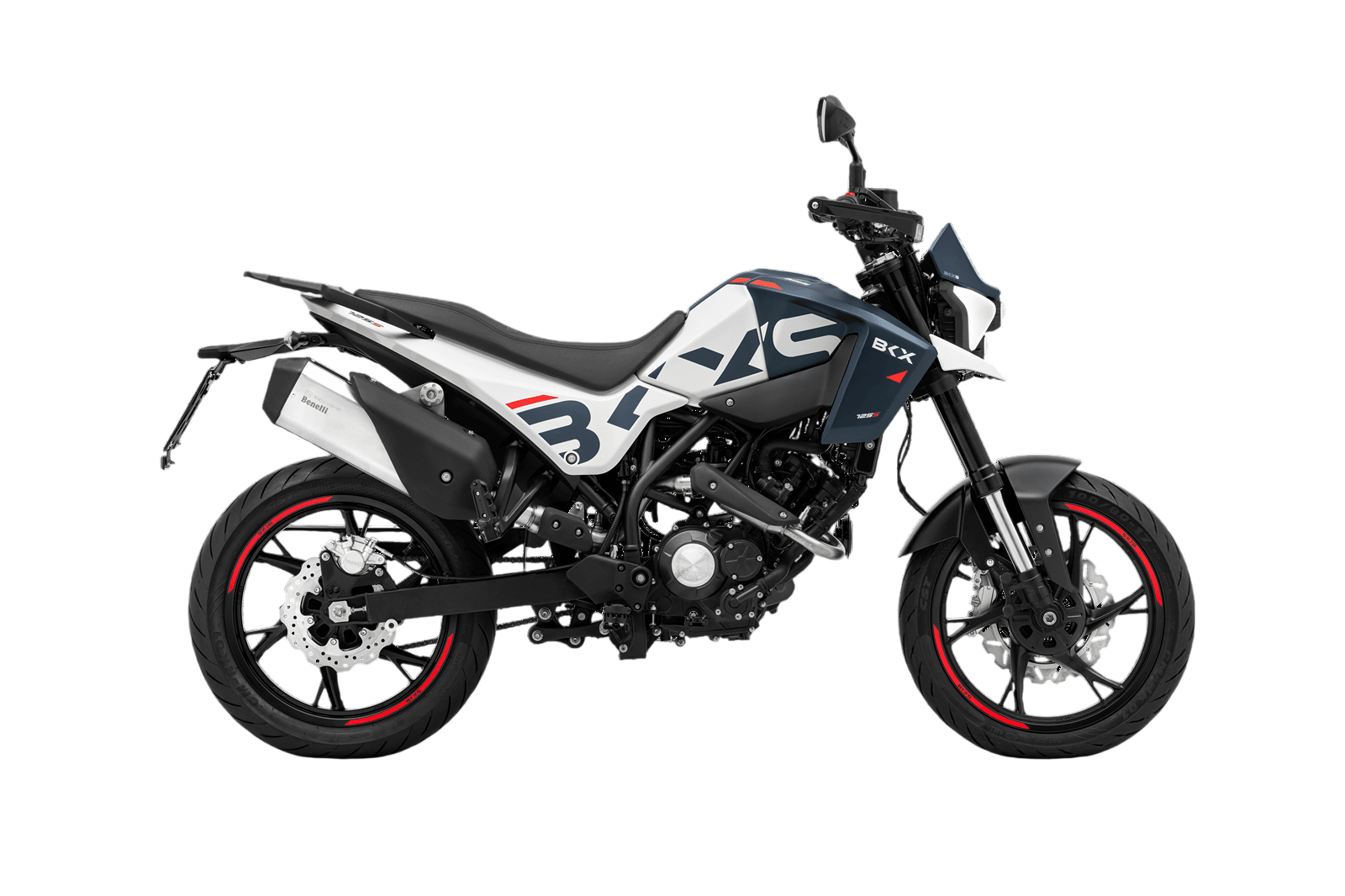 Benelli BKX 125 S bianco nero