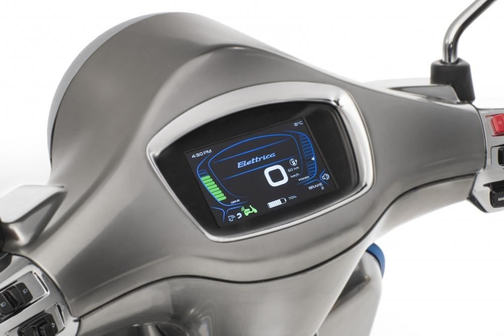 Il display di vespa elettrica maxw 1280