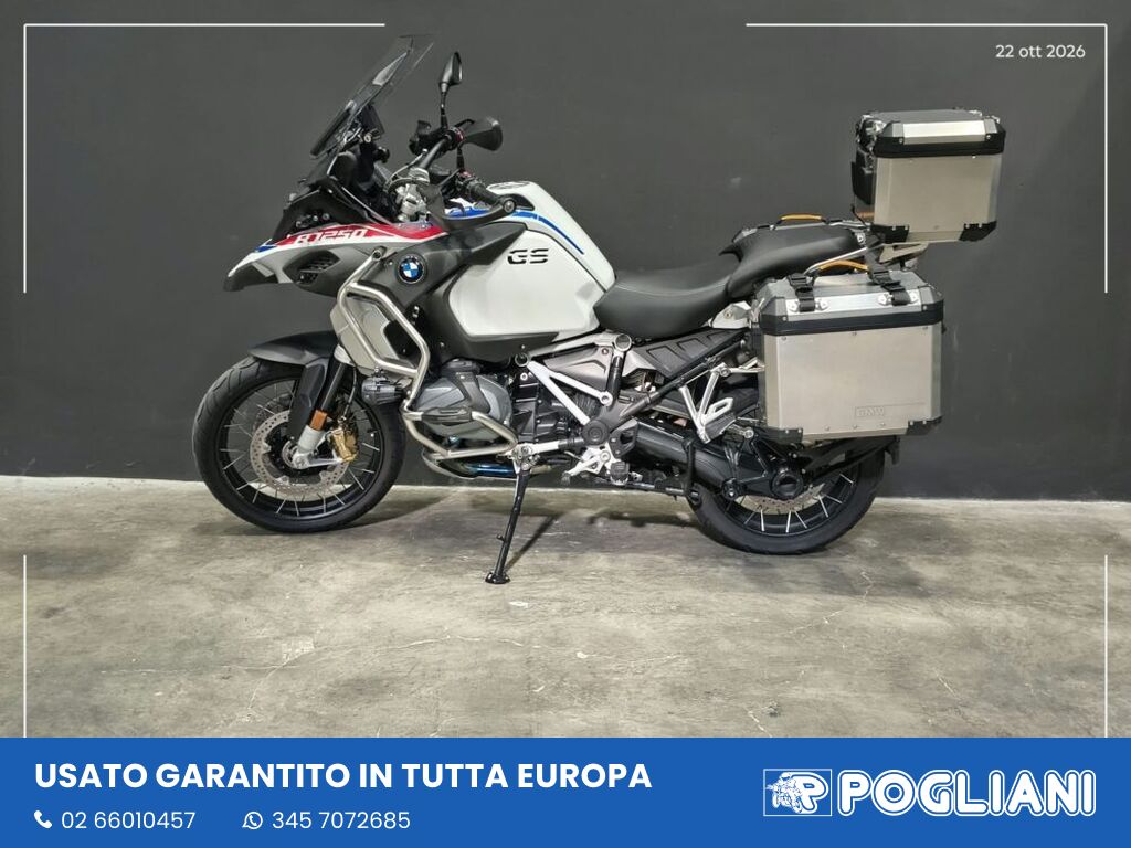 Bmw r 1250 rallye usata 2021 pogliani lato sinistro bauletto