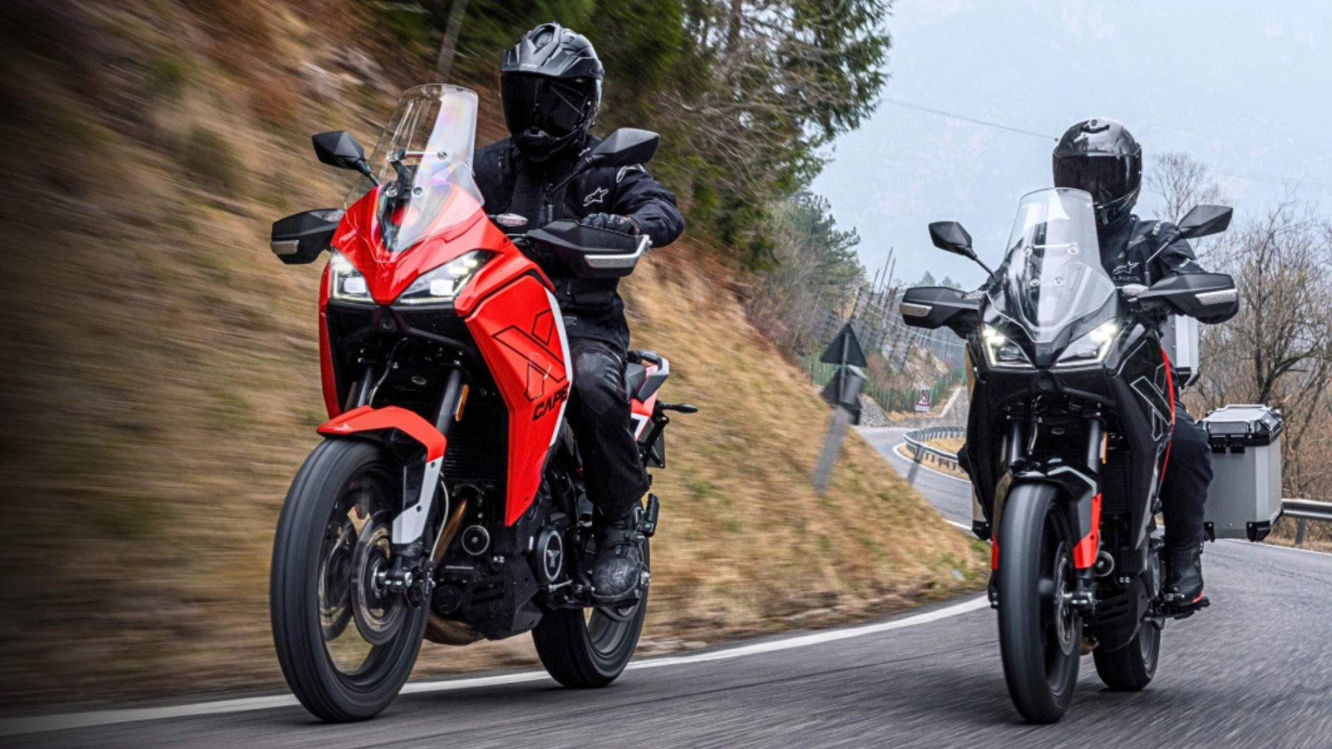 Moto morini xcape 700 in prova a milano da pogliani tris valigie incluso nel prezzo
