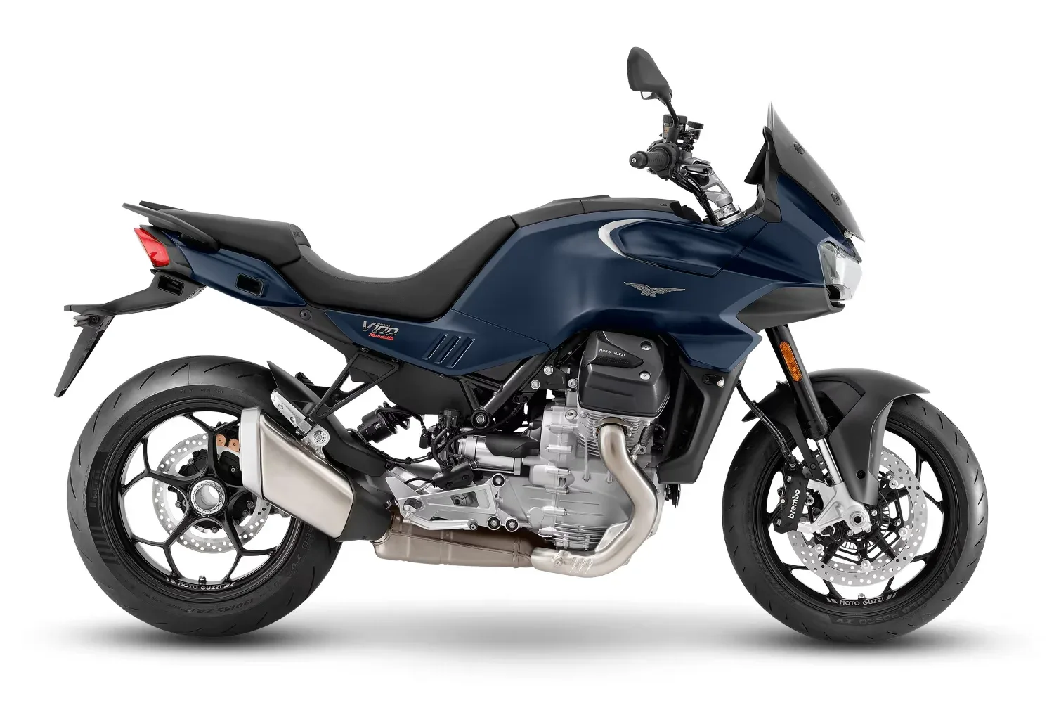 Moto Guzzi V100 Mandello Blu Oceano