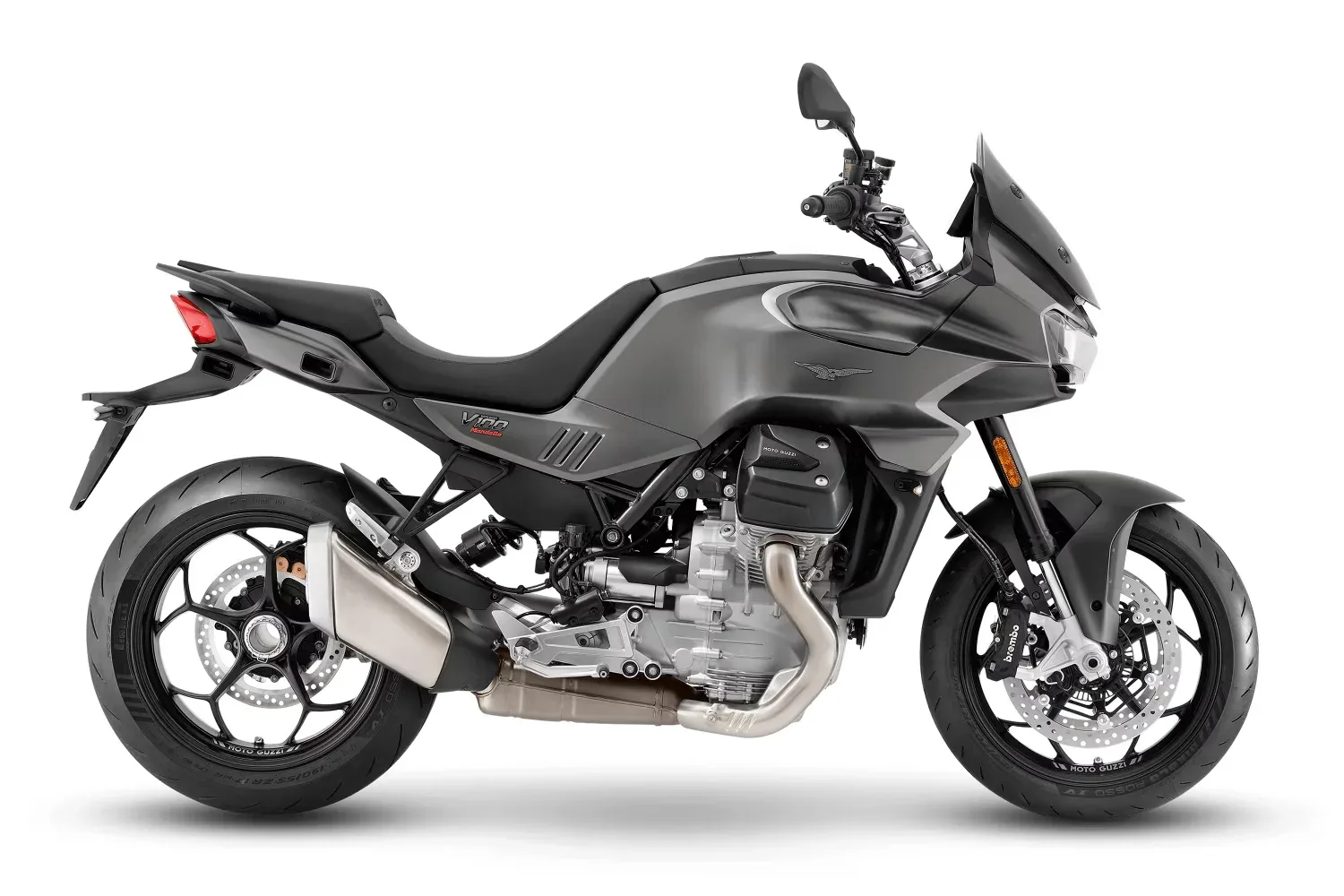 Moto Guzzi V100 Mandello Grigio Titanio
