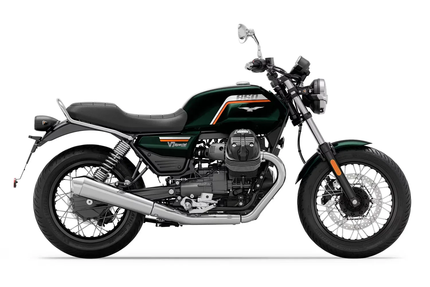 Moto Guzzi V7 Special Nero Smeraldo