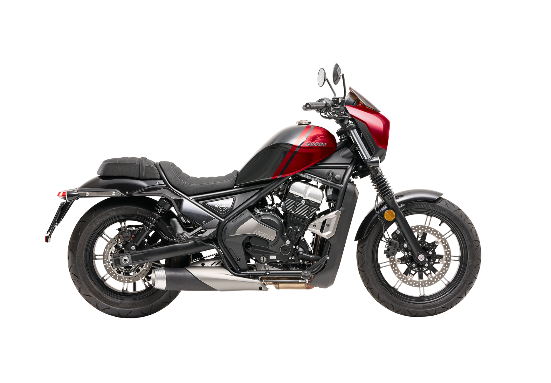 Moto Morini Calibro 700 Custom Fire Red