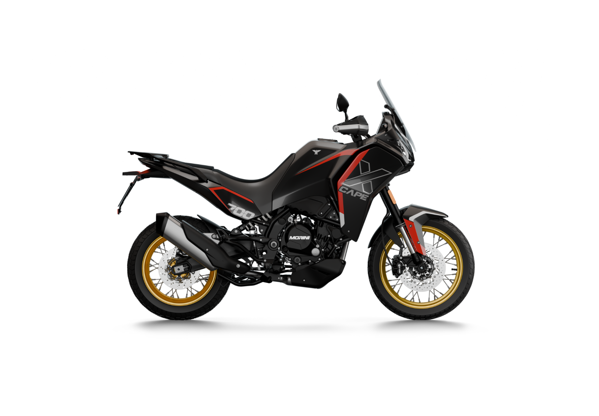 Moto Morini X Cape 700 Gold Black Ebony
