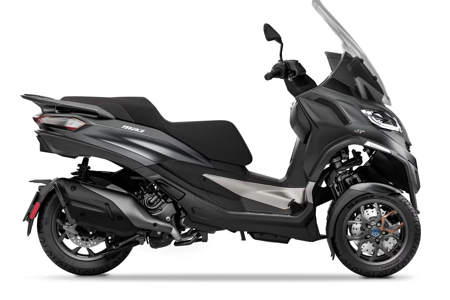 Piaggio MP3 Exclusive 530 Grigio Titanio Matt