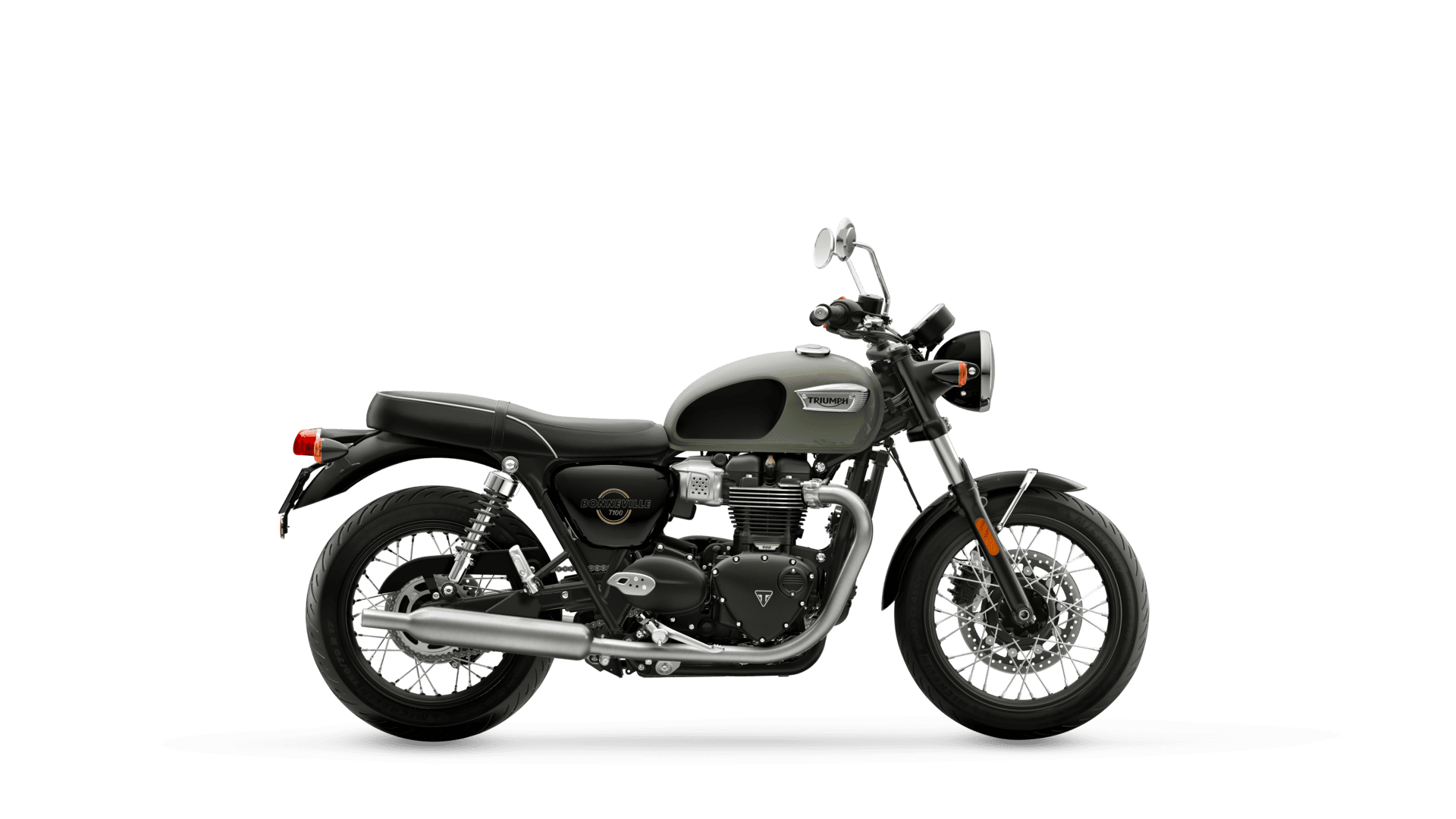 Triumph Bonneville T100 Stone Grey