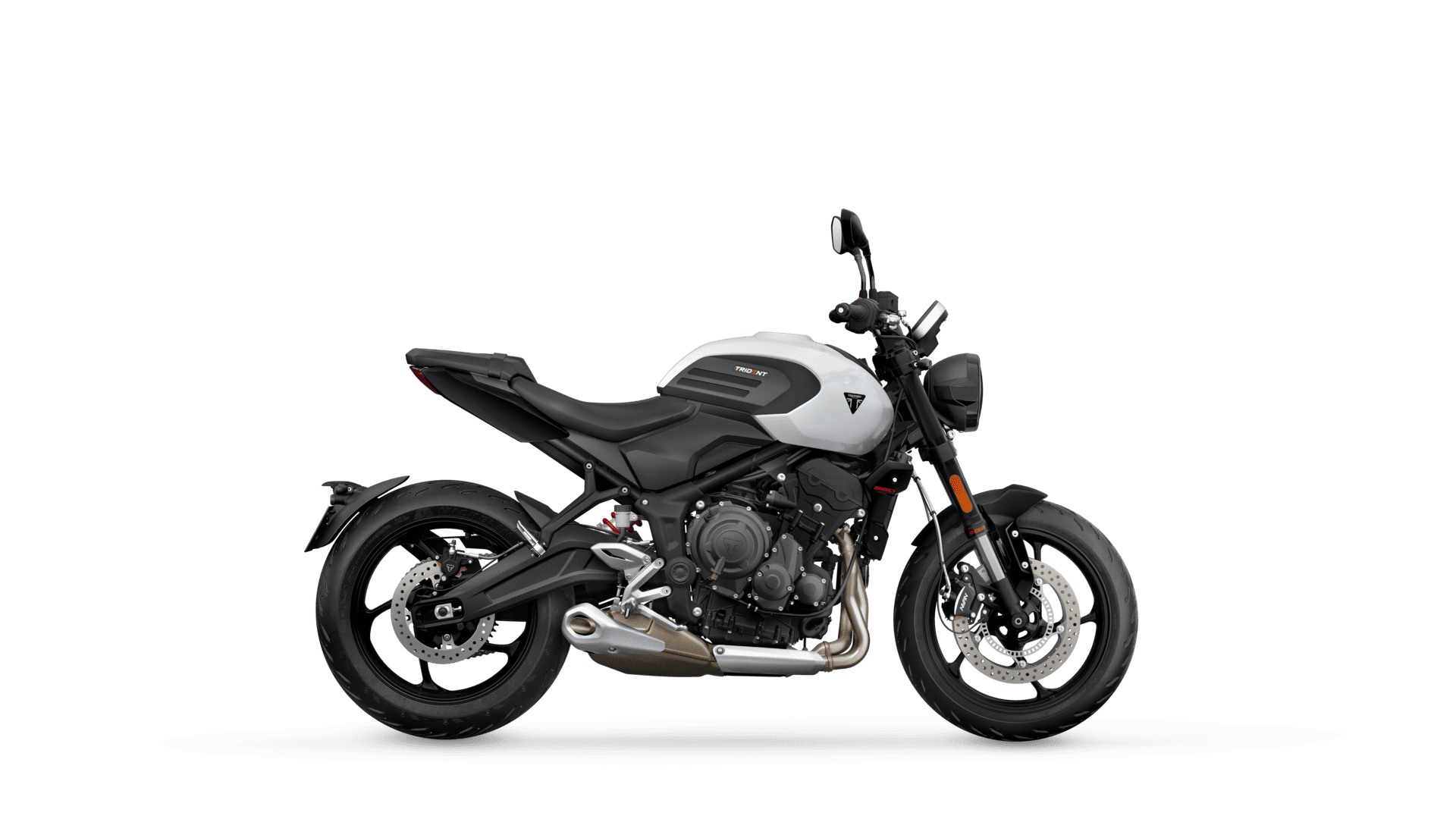 Triumph Trident 660 Snowdonia white