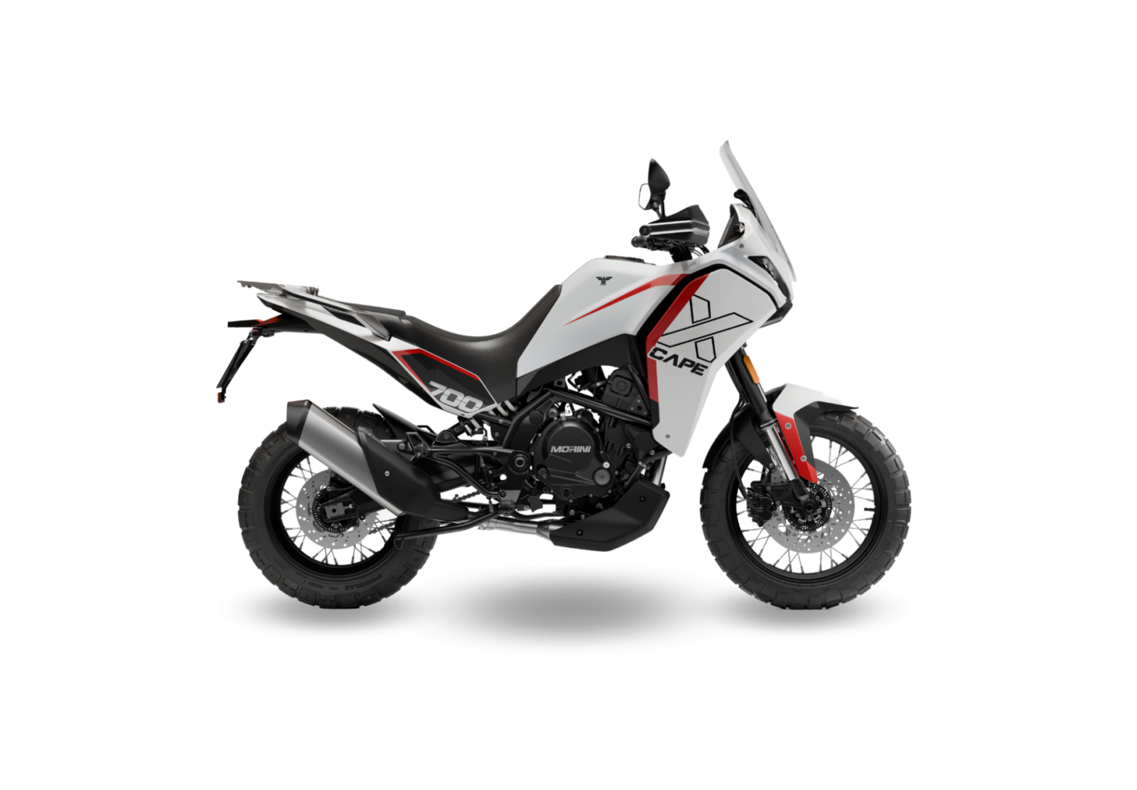 Moto Morini X Cape 700 Cerchi a raggi Carrara White