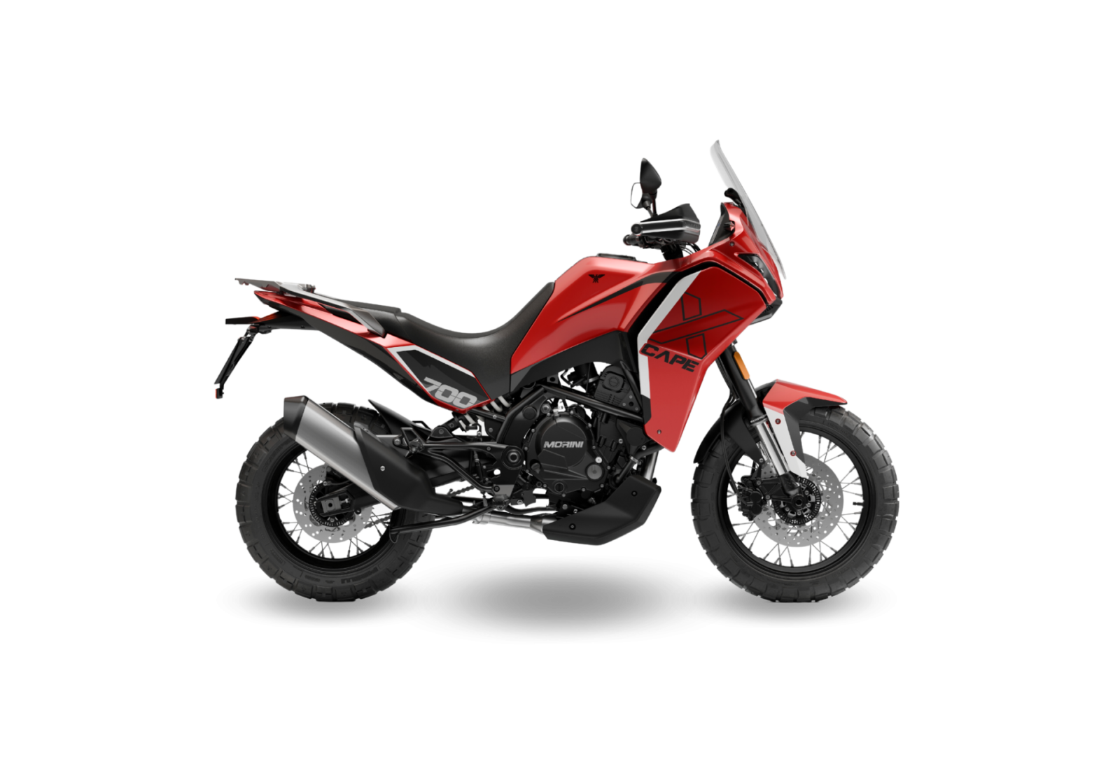 Moto Morini X Cape 700 Cerchi a raggi Red Passion