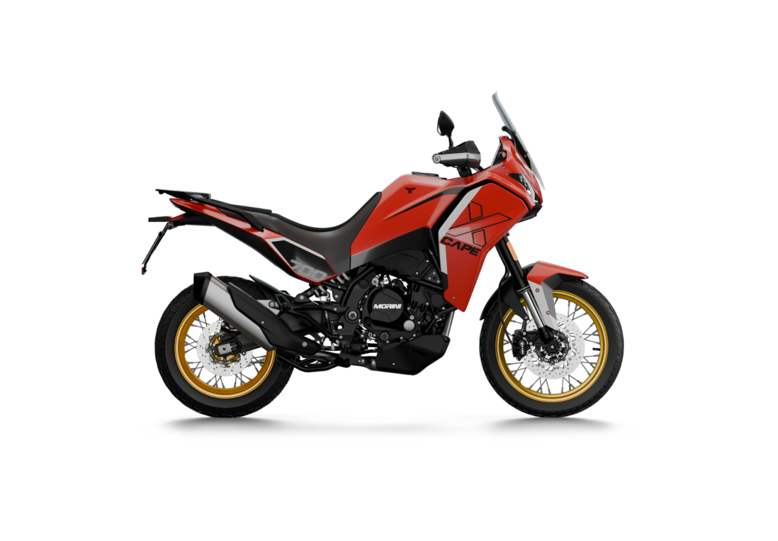 Moto Morini X Cape 700 Gold Red Passion