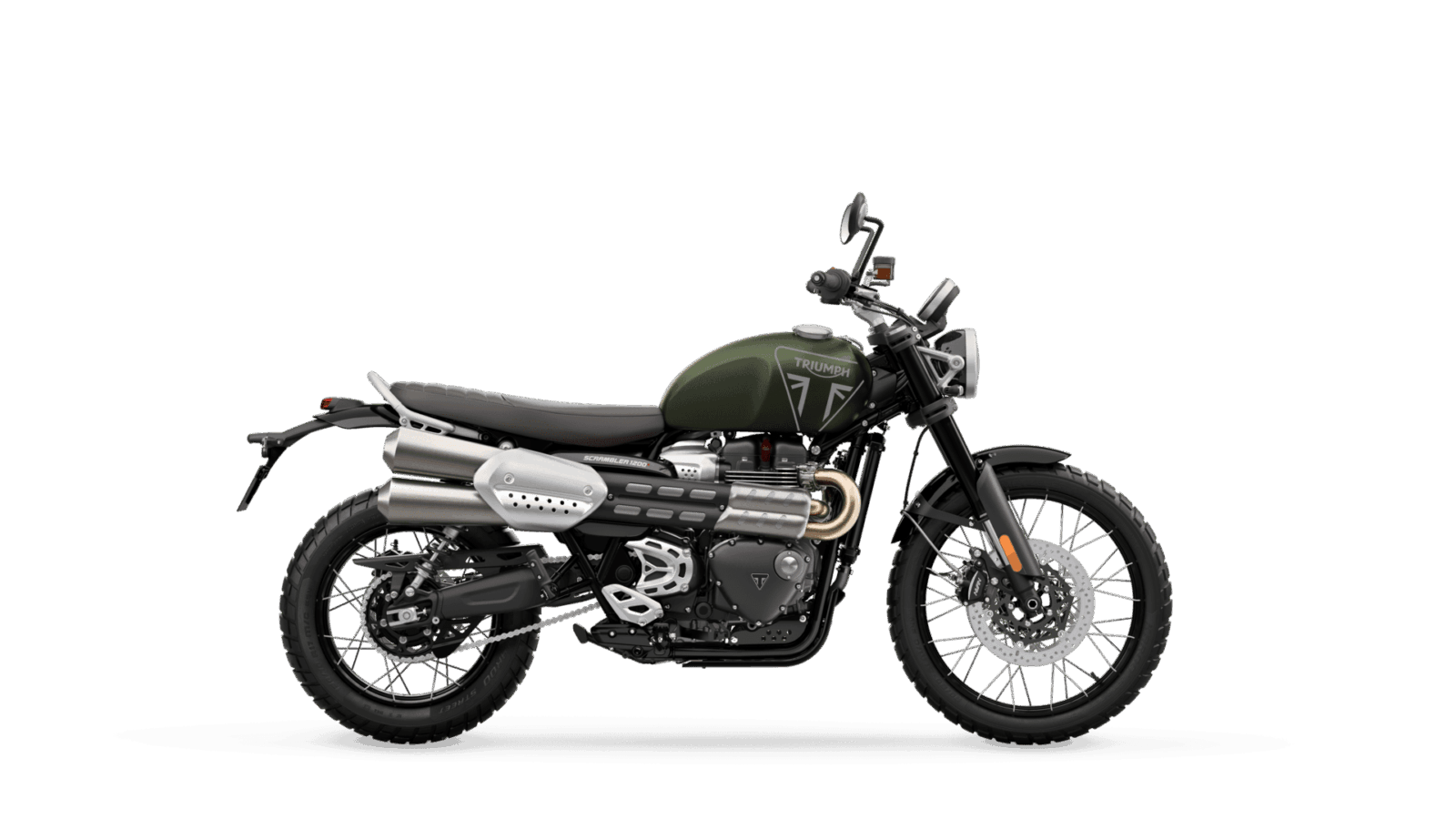 Triumph Scrambler 1200 X Matt Khaki