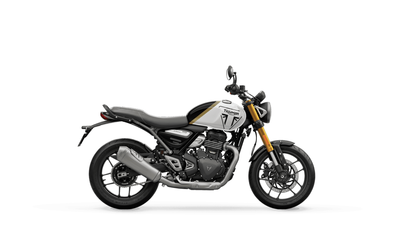 Triumph Speed 400 Pearl Metallic White
