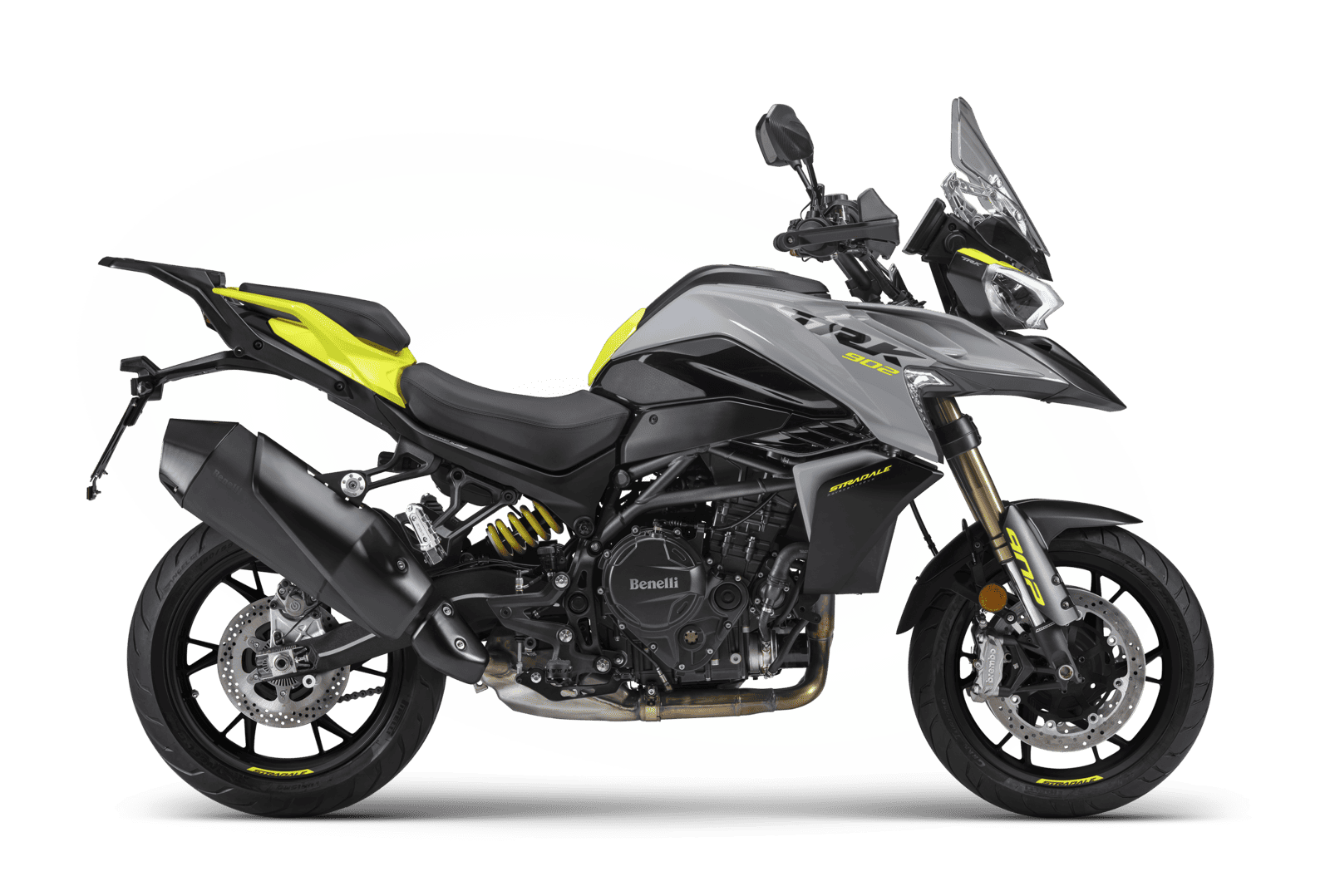 Benelli trk 902 stradale giallo grigio