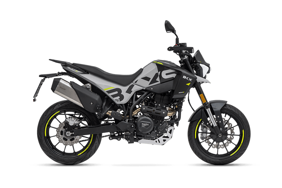 Benelli bkx 300 s pastel grey carbon black hd
