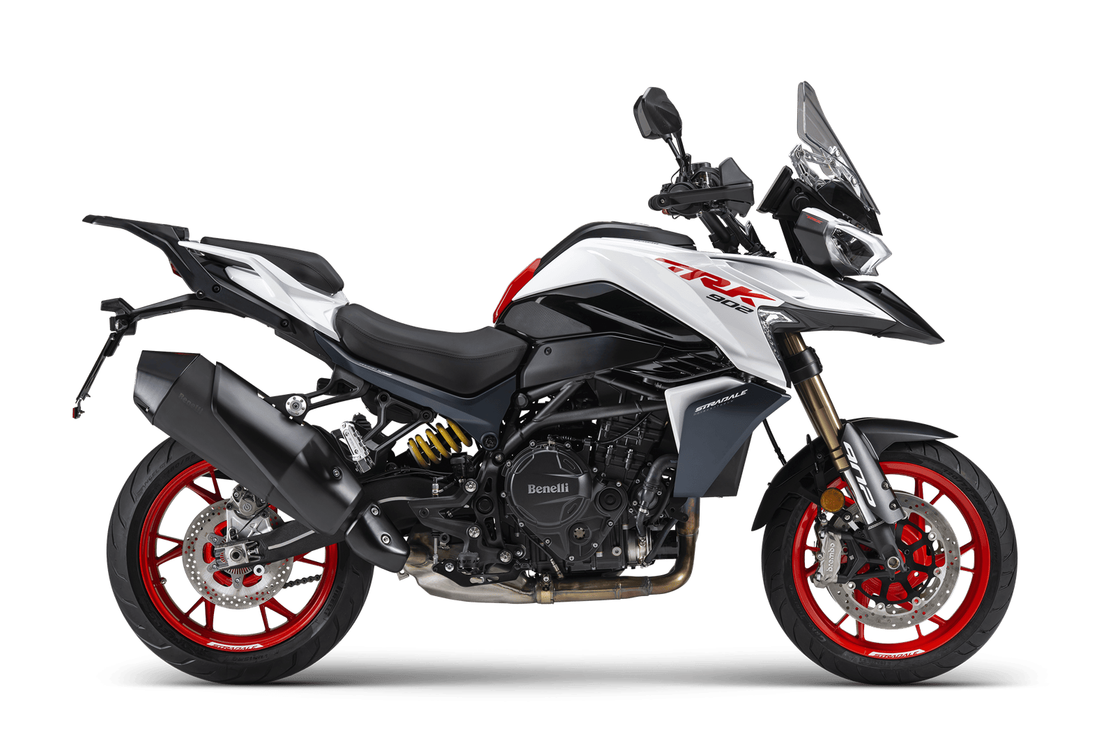 Benelli trk 902 stradale bianca