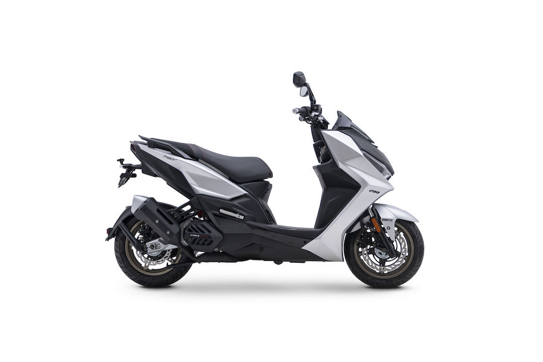 Kymco krv 200 bianco argento