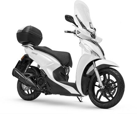 Kymco people s 125 abs bianco