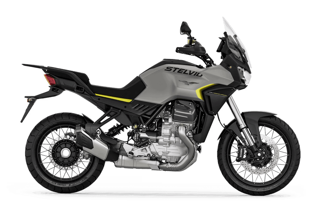 Moto guzzi stelvio grigio