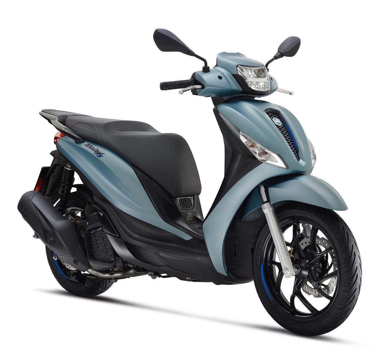 Piaggio medley s 200 blu ardesia 3 4 ant dx