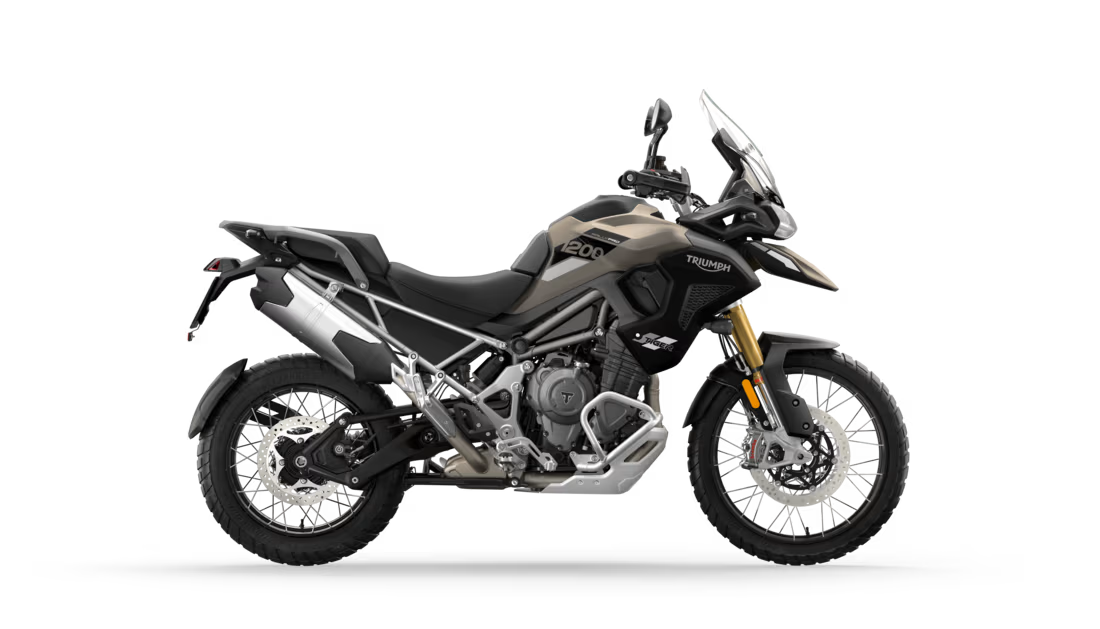 Tiger 1200 rally pro my24 matt sandstorm rhs